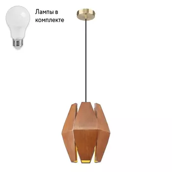 Светильник подвесной с Led лампочками в комплекте Velante 533-726-01+Lamps