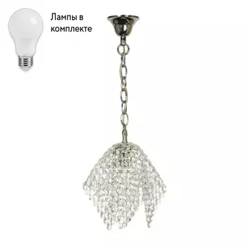 Светильник подвесной с Led лампочками в комплекте Arti Lampadari Roma E 1.3.P1 N+Lamps