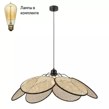Светильник подвесной с Led лампочками в комплекте Wertmark WE520.01.716+Lamps