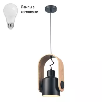 Светильник подвесной с Led лампочками в комплекте Velante 375-766-01+Lamps