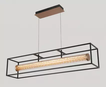 Светильник подвесной с пультом ДУ iLEDEX Look 4737-90 MBK+SGD