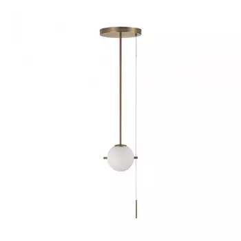 Светильник подвесной с выключателем LOFTIT Signal 10029PS Gold