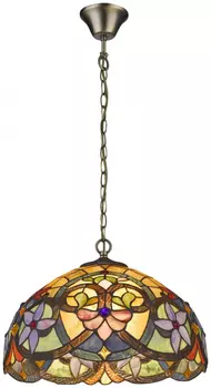 Светильник подвесной в стиле тиффани со светодиодными лампами E27, комплект от Lustrof. №150545-623420
