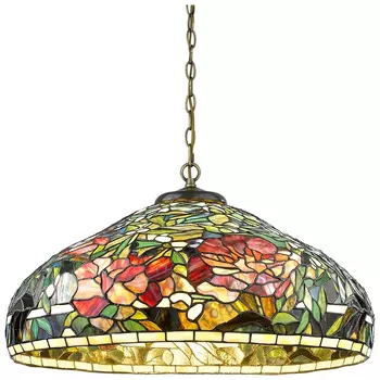 Светильник подвесной в стиле тиффани со светодиодными лампами E27, комплект от Lustrof. №310060-623550
