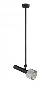 Светильник потолочный iLEDEX Delta 2361-1 BK+SL