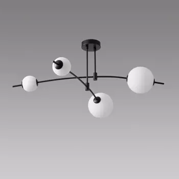 Светильник потолочный iLedex Epical 6827-4 BK+WH