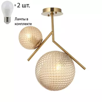 Светильник потолочный с лампочками APLOYT APL.300.17.02+Lamps