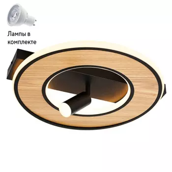 Светильник потолочный с Led лампочками в комплекте F-Promo 4438-2C+Lamps