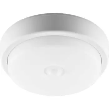 Светильник пылевлагозащищённый с ИК-датчиком Feron AL3006 12W 6500K 220V IP65 белый 29611
