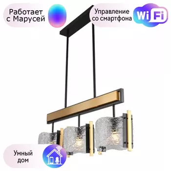 Светильник с поддержкой Маруси подвесной Omnilux OML-99703-03-M