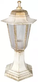 Светильник садово-парковый Camelion PP4104 C66 НТУ 06-60-001 У1 ''Оскар1'' белый+бронза 13845