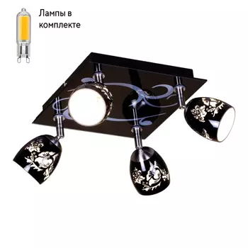 Светильник спот с Led лампочками в комплекте Velante 223-122-04+Lamps