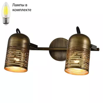 Светильник спот с Led лампочками в комплекте Rivoli Б0055003+Lamps