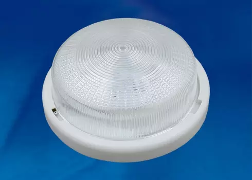 Светильник светодиодный накладной Uniel ULO-K05A 6W/6000K/R24 IP44 WHITE/GLASS (UL-00005242)