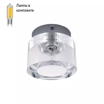 Светильник точечный с Led лампочками в комплекте Lightstar 160104+Lamps