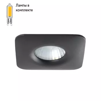 Светильник точечный с Led лампочками в комплекте CRYSTAL LUX CLT 033C1 BL+Lamps