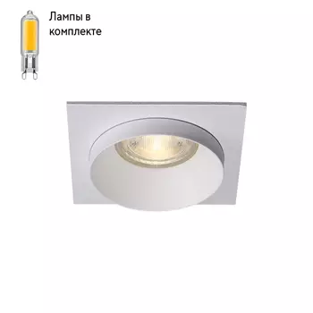 Светильник точечный с Led лампочками в комплекте CRYSTAL LUX CLT 044C WH+Lamps