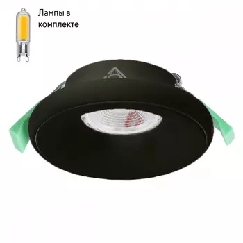 Светильник точечный с Led лампочками в комплекте CRYSTAL LUX CLT 062C1 BL+Lamps