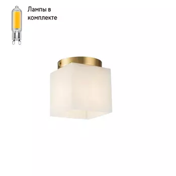 Светильник точечный с Led лампочками в комплекте Belfast 3333F BR MB+Lamps