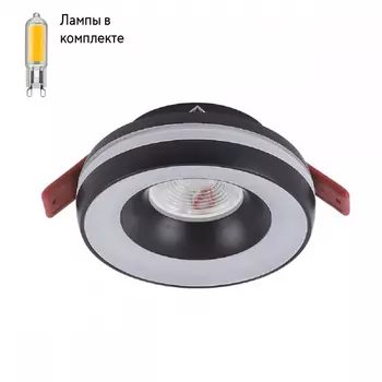 Светильник точечный с Led лампочками в комплекте CRYSTAL LUX CLT 064C1 BL+Lamps