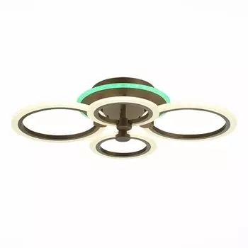 Светодиодная диммируемая люстра с ПДУ EvoLED Cerina SLE500572-04RGB