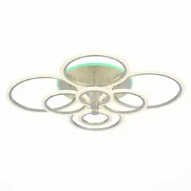 Светодиодная диммируемая люстра с ПДУ EvoLED Cerina SLE500592-08RGB