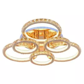 Светодиодная диммируемая люстра с ПДУ Profit Light 18052/6 FGD A 228W+8W RGB