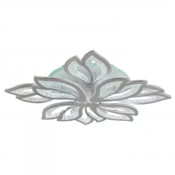 Светодиодная диммируемая люстра с ПДУ Profit Light 8045/4+4 WHT