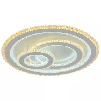 Светодиодная диммируемая люстра с ПДУ Profit Light 7161 WHT 186W