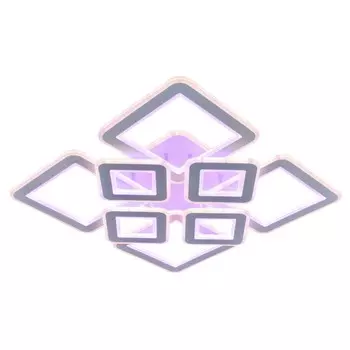 Светодиодная диммируемая люстра с ПДУ Profit Light 8009/4+4 WHT A