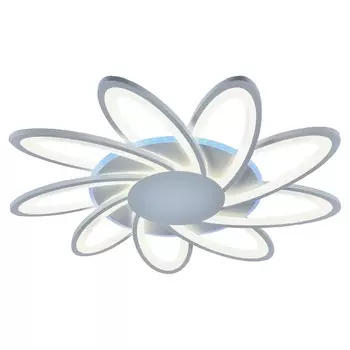 Светодиодная диммируемая люстра с ПДУ Profit Light 8014/9 WHT