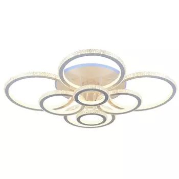 Светодиодная диммируемая люстра с ПДУ Profit Light 8017/8 WHT