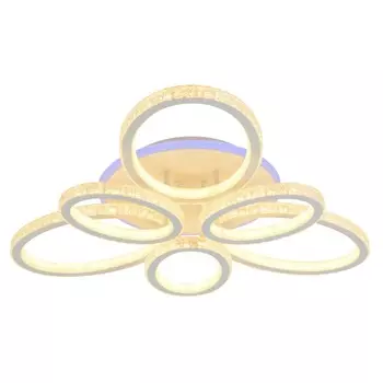 Светодиодная диммируемая люстра с ПДУ Profit Light 8033/3+3 WHT