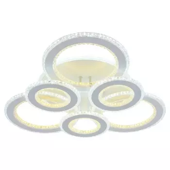 Светодиодная диммируемая люстра с ПДУ Profit Light 8040/3+3 WHT