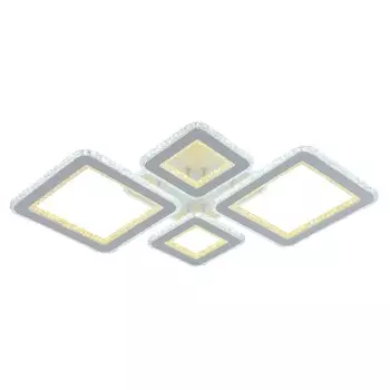 Светодиодная диммируемая люстра с ПДУ Profit Light 8041/2+2 WHT