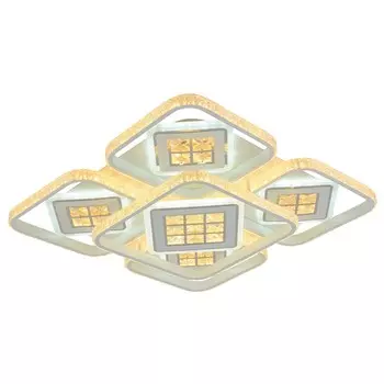 Светодиодная диммируемая люстра с ПДУ Profit Light 8051/4+1 WHT B 296W