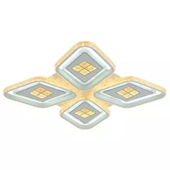 Светодиодная диммируемая люстра с ПДУ Profit Light 8054/4 WHT 216W