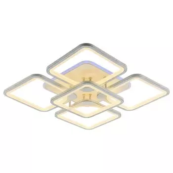 Светодиодная диммируемая люстра с ПДУ Profit Light 8057/4+1 PGD 170W+10W RGB