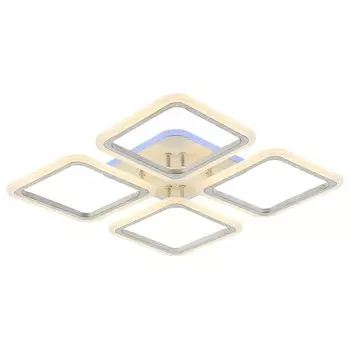 Светодиодная диммируемая люстра с ПДУ Profit Light 8075/4 PGD 112W+8W RGB