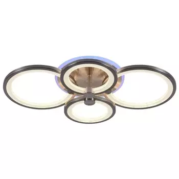 Светодиодная диммируемая люстра с ПДУ Profit Light 8077/4 NKL