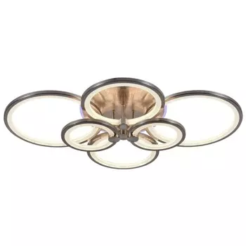 Светодиодная диммируемая люстра с ПДУ Profit Light 8077/6 NKL