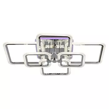 Светодиодная диммируемая люстра с пультом д/у Profit Light 18070/6 CHR