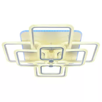 Светодиодная диммируемая люстра с пультом ДУ Profit Light 18070/8 WHT