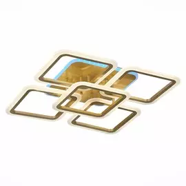 Светодиодная диммируемая люстра с пультом ДУ Evoled Qutro SLE200422-05RGB