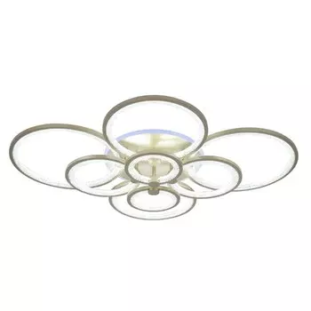 Светодиодная диммируемая люстра с пультом ДУ Seven Fires Khelmi SF7060/9C-SGD-BL