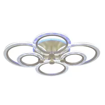 Светодиодная диммируемая люстра с пультом ДУ Seven Fires Odeon SF7052/7C-SGD-RGB