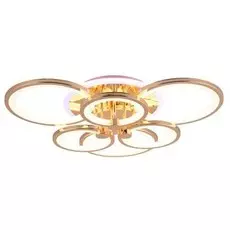 Светодиодная диммируемая люстра с пультом Profit Light 1277/6 FGD A (BL+YL) 174W (BL+YL)