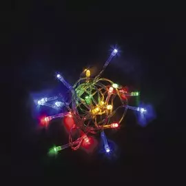 Светодиодная гирлянда 4м питание от батареек RGB CL556 Feron (26763)