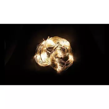 Светодиодная гирлянда Feron CL70 сеть 1,5х1,5м + 1.5м 230V 2700К c питанием от сети 32355