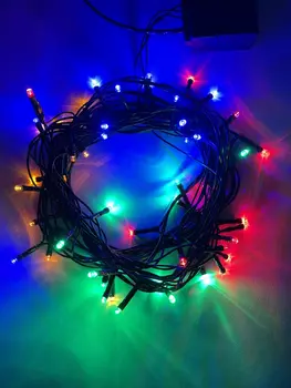 Светодиодная гирлянда ЭРА нить 220V разноцветный ENIN-10M Б0041893